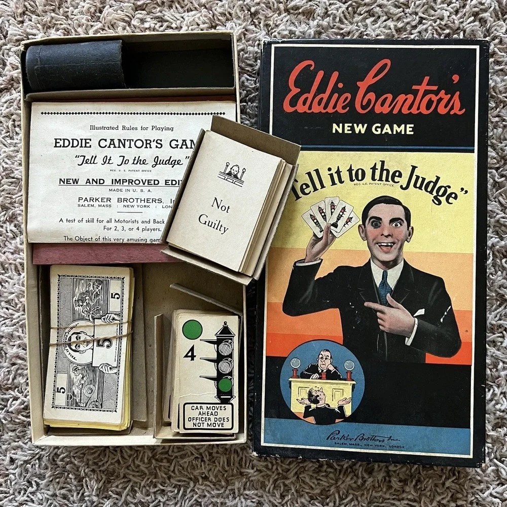 Parker Brothers eddie cantor
